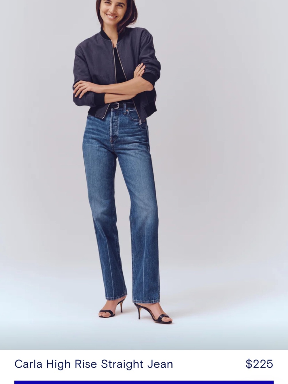 Alex Mill Carla High-Rise Straight Jeans
